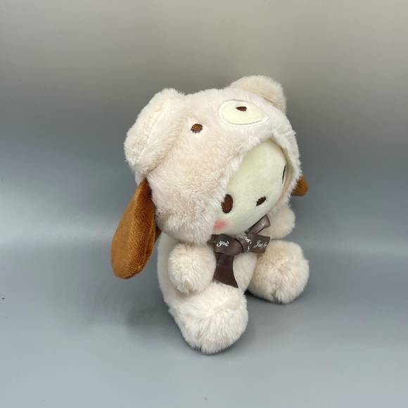 Pochacco x Bear Cosplay Plush Keychain - Picture 2 of 5